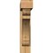 Ekena Millwork Olympic Block Rough Sawn Bracket w/ Offset Brace, Western Red Cedar, 6"W x 28"D x 28"H BKT0604X28X28OLY05RWR - alternate 2